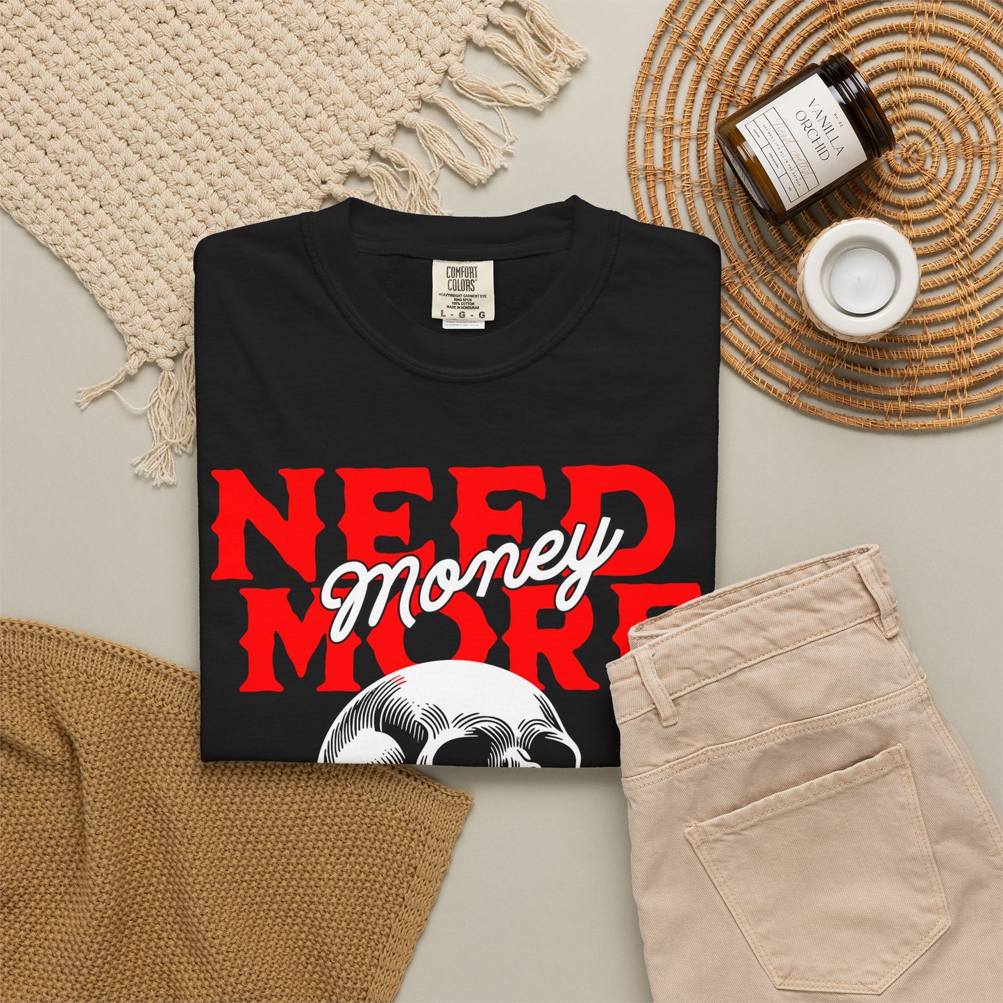 "Need More Money” Unisex T-Shirt - Broke & Dreamin' T-Shirts