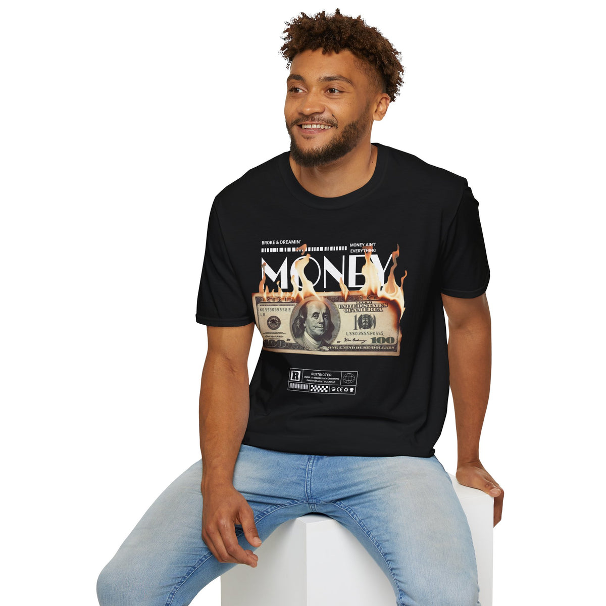 “Money Ain't Everything” Unisex T-Shirt - Broke & Dreamin' T-Shirts