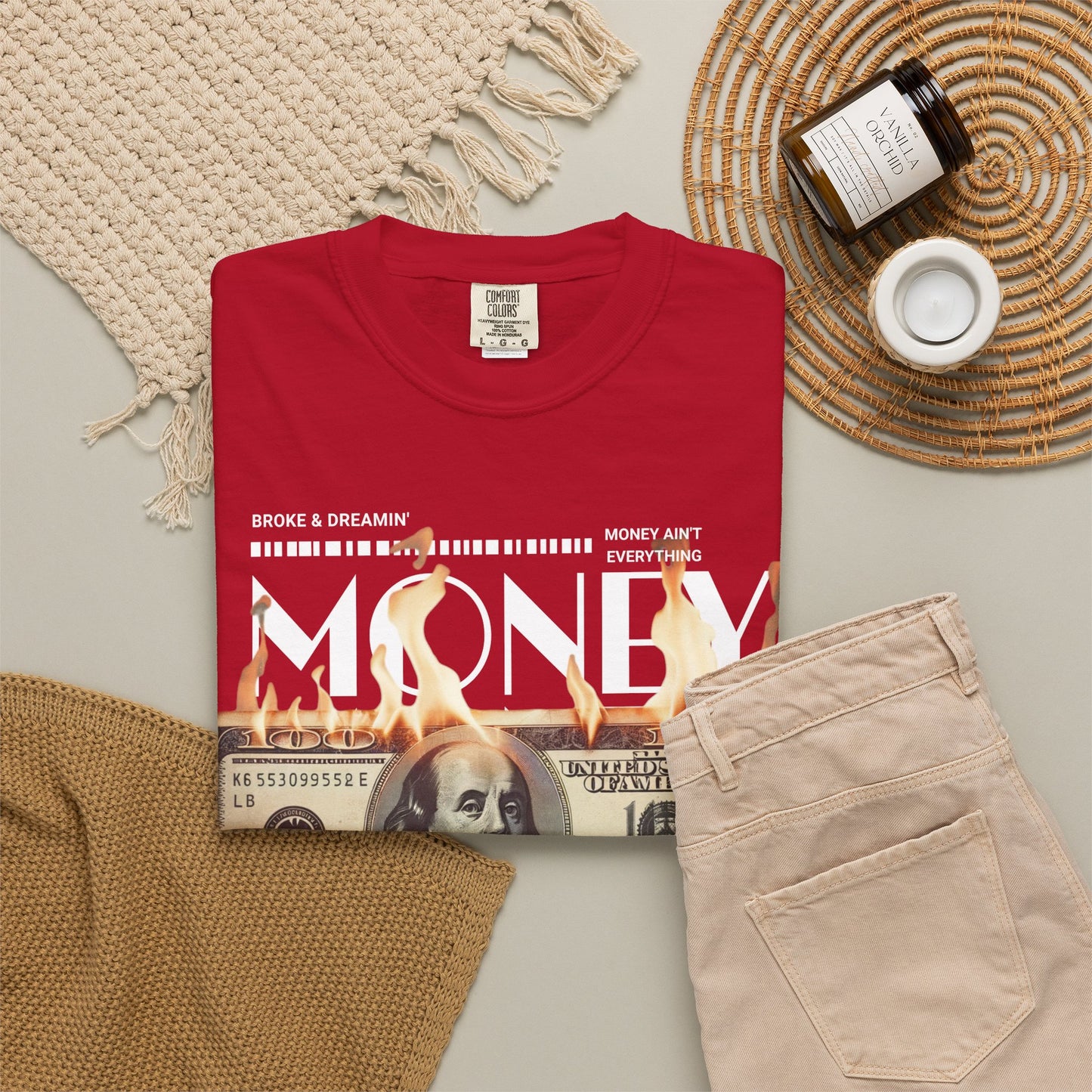 “Money Ain't Everything” Unisex T-Shirt - Broke & Dreamin' T-Shirts