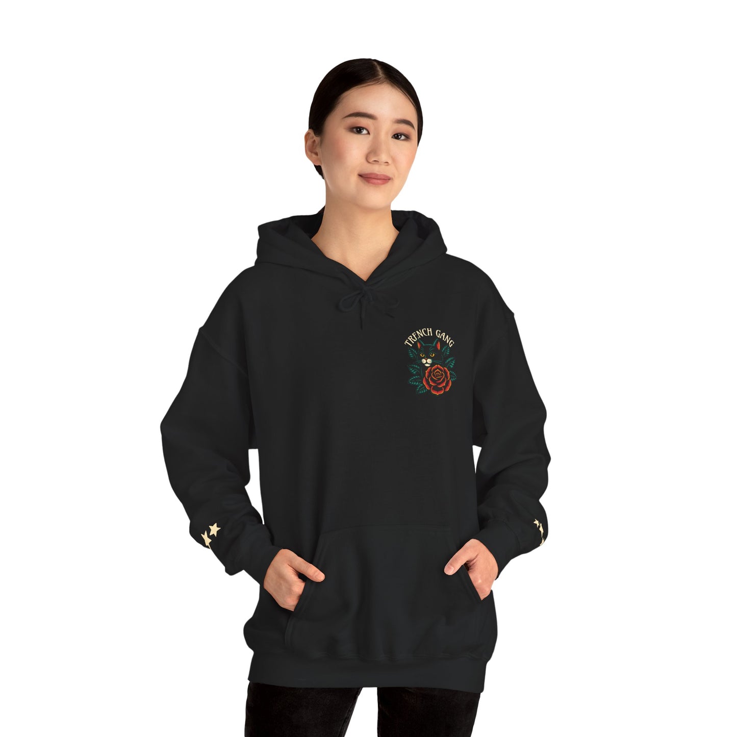 "Living Traditional" Unisex College Hoodie - Broke & Dreamin' Hoodies