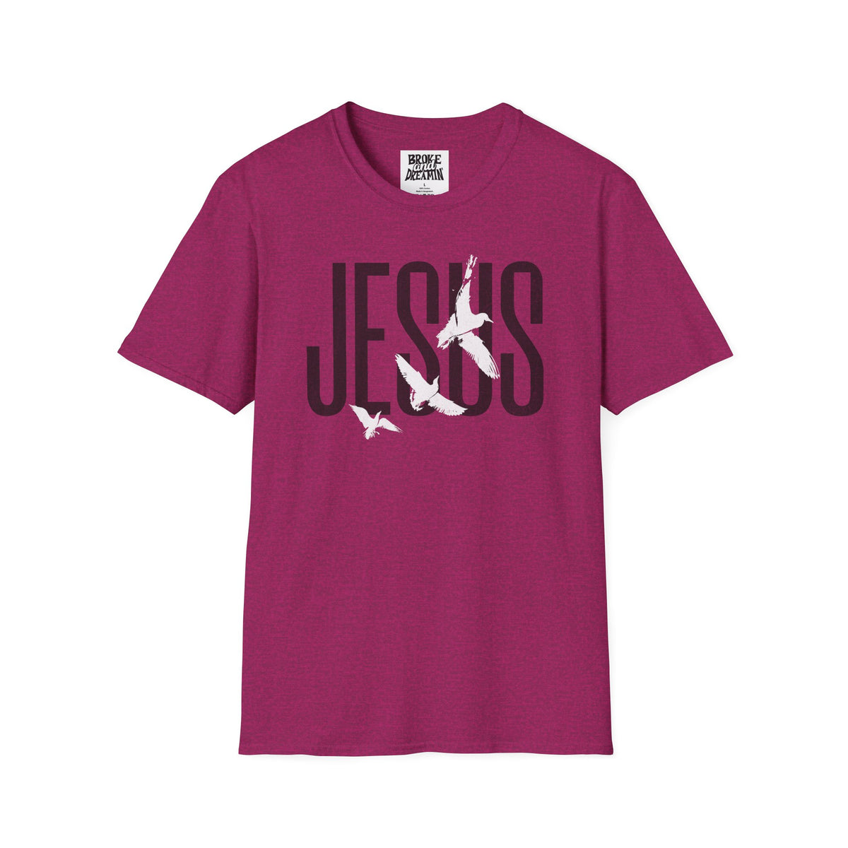"Jesus Logo” Unisex T-Shirt - Broke & Dreamin' T-Shirts