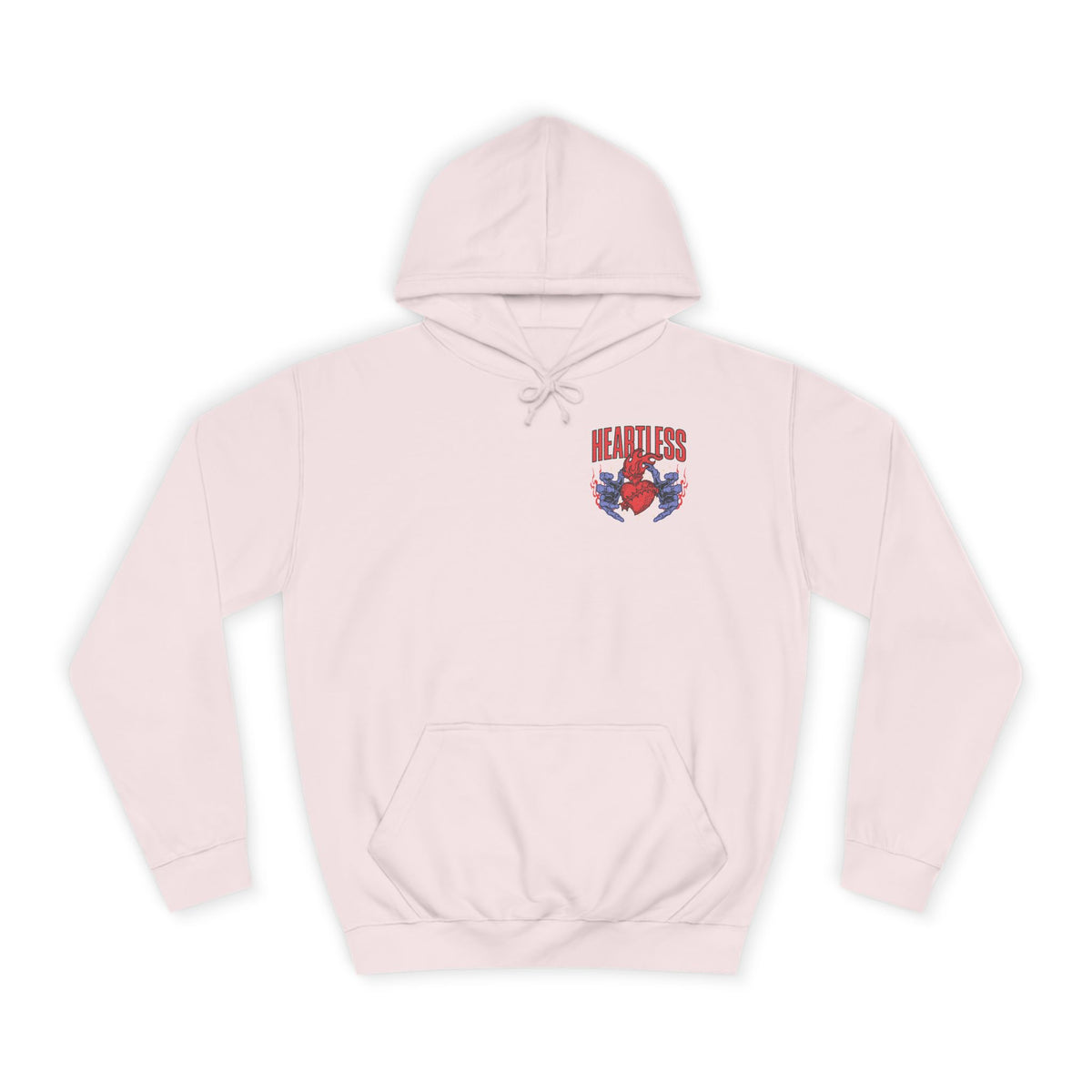 "Heartless" Unisex College Hoodie - Broke & Dreamin' Hoodies