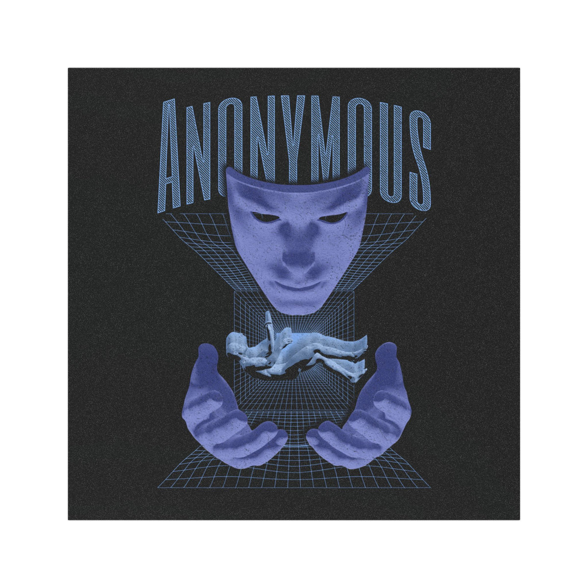 "Anonymous” Car Magnet - Broke & Dreamin' Magnets