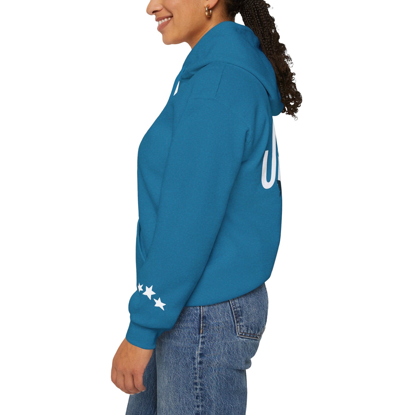 "Jesus x 618AMG" Unisex College Hoodie - Broke & Dreamin' Hoodies