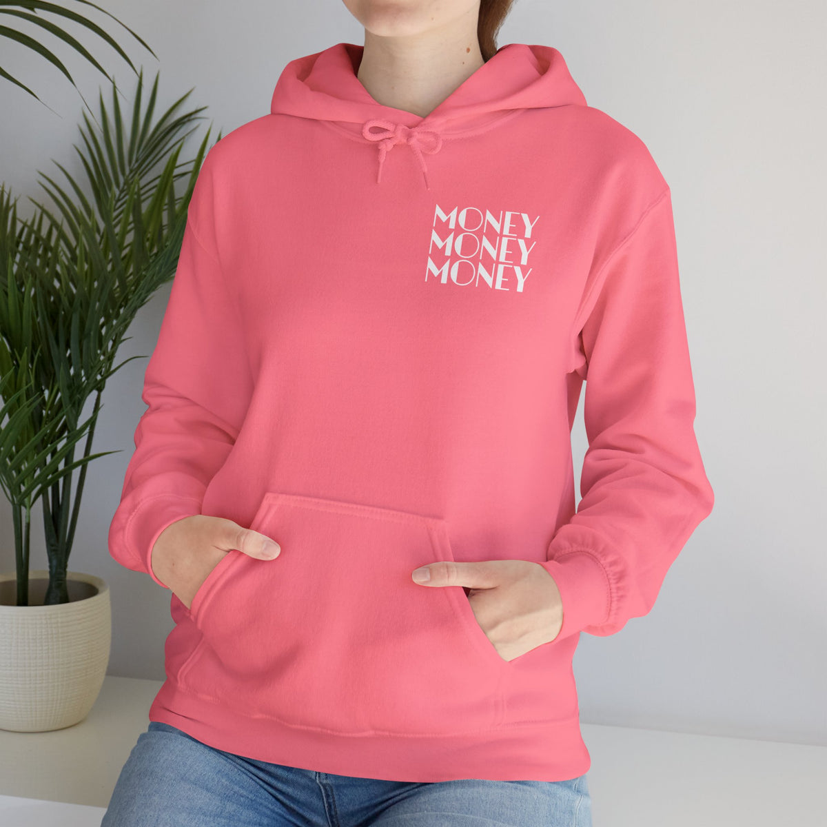 "Money Ain't Everything" Unisex College Hoodie - Broke & Dreamin' Hoodies