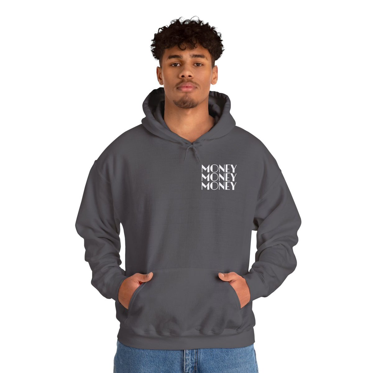 "Money Ain't Everything" Unisex College Hoodie - Broke & Dreamin' Hoodies