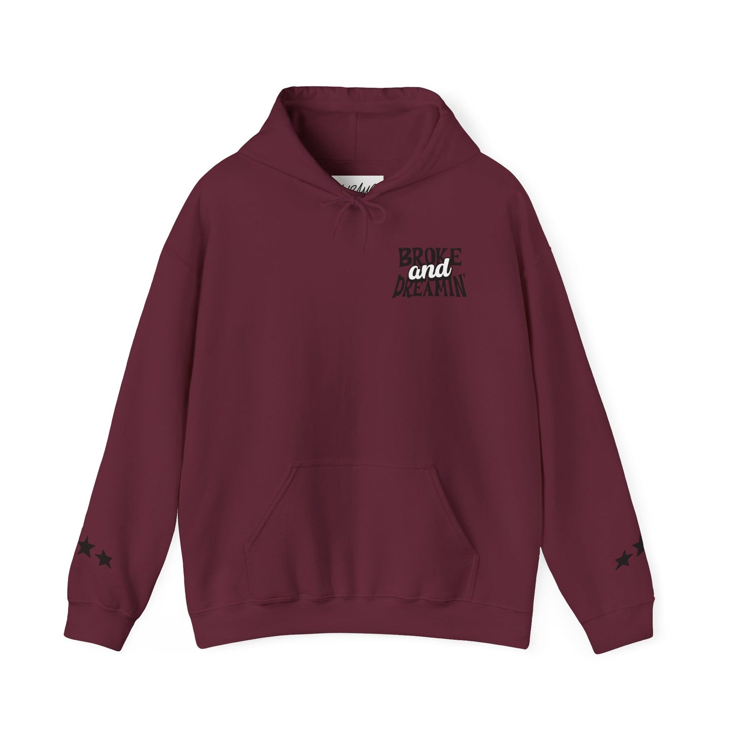 "Jesus x 618AMG" Unisex College Hoodie - Broke & Dreamin' Hoodies