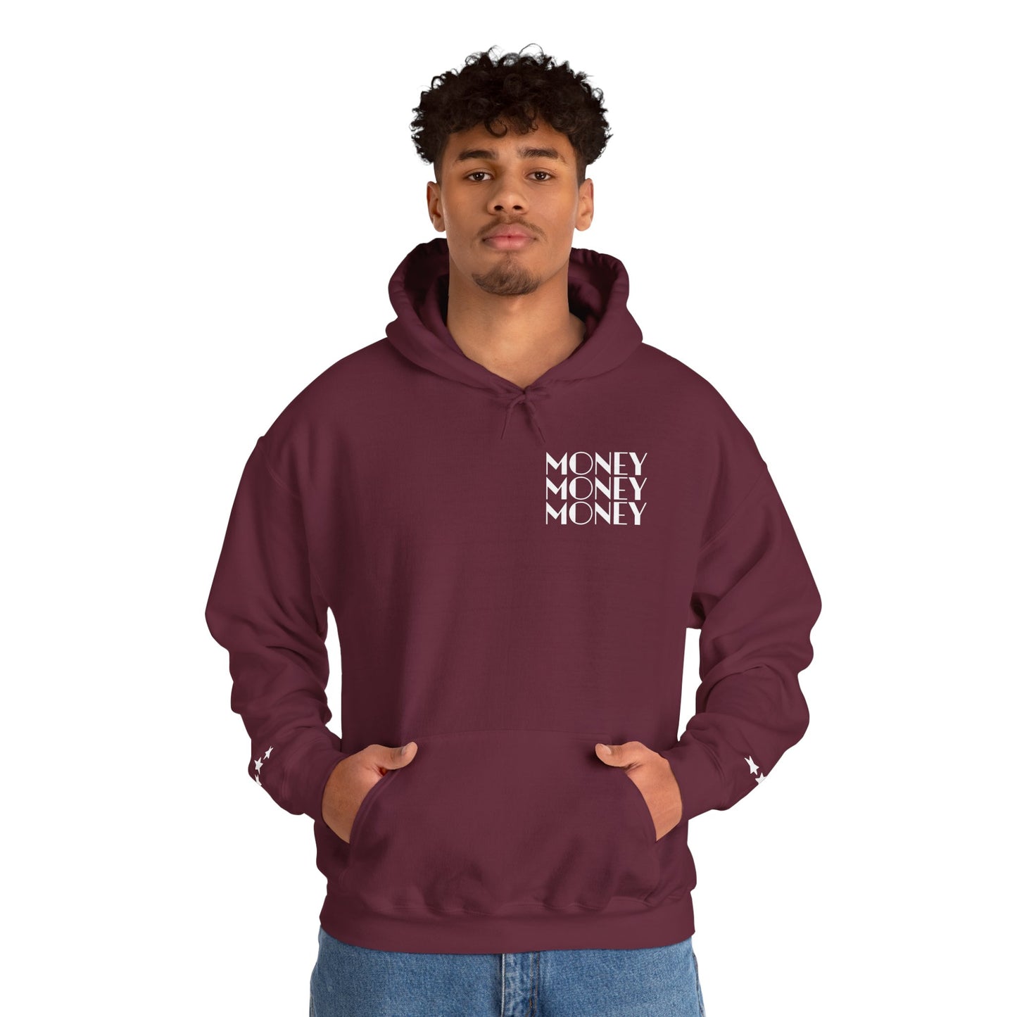 "Money Ain't Everything" Unisex College Hoodie - Broke & Dreamin' Hoodies