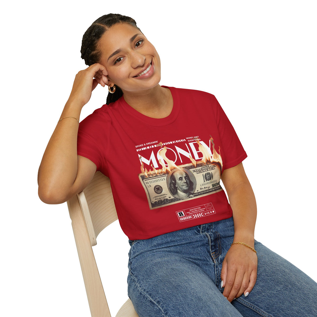 “Money Ain't Everything” Unisex T-Shirt - Broke & Dreamin' T-Shirts
