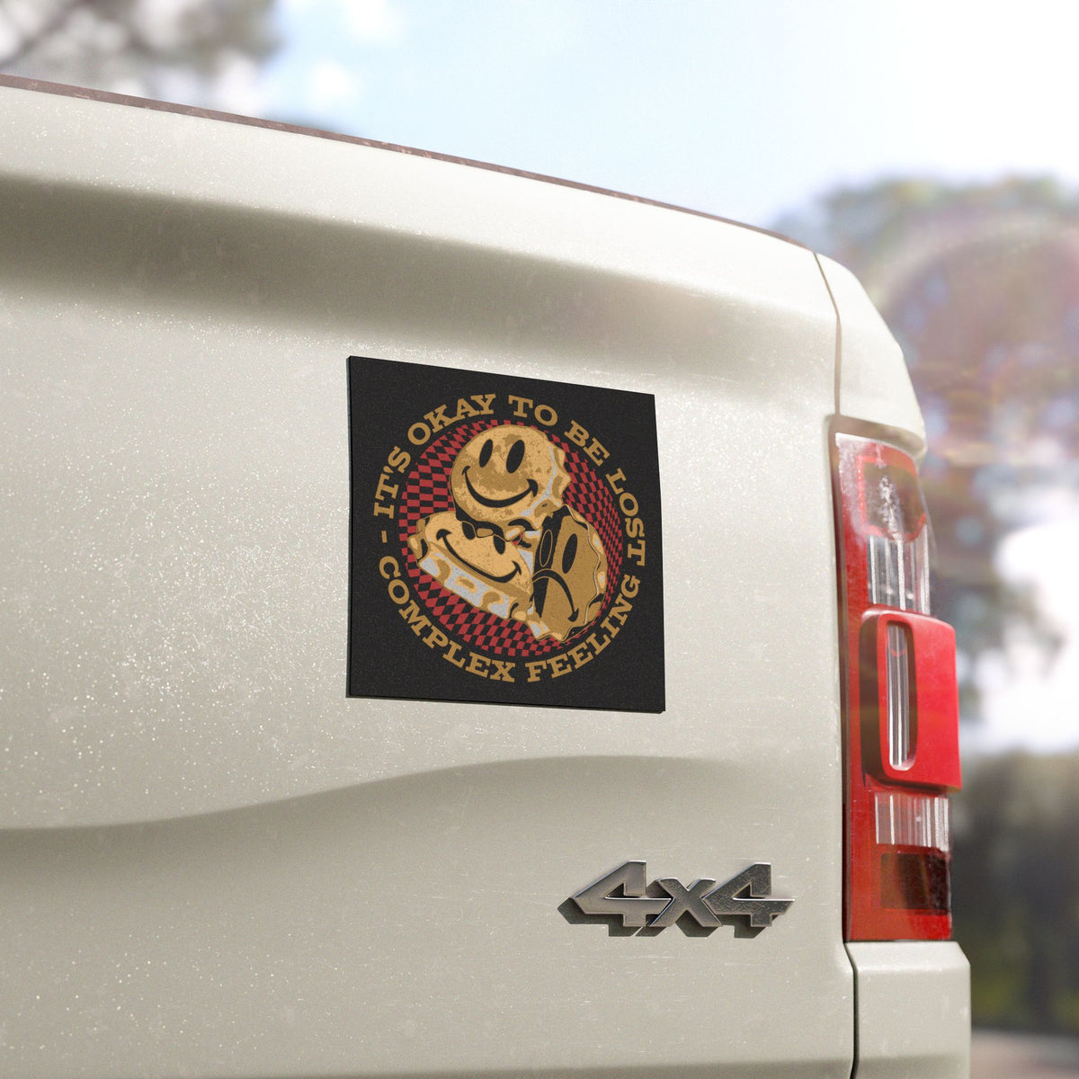 "Lost” Car Magnet - Broke & Dreamin' Magnets