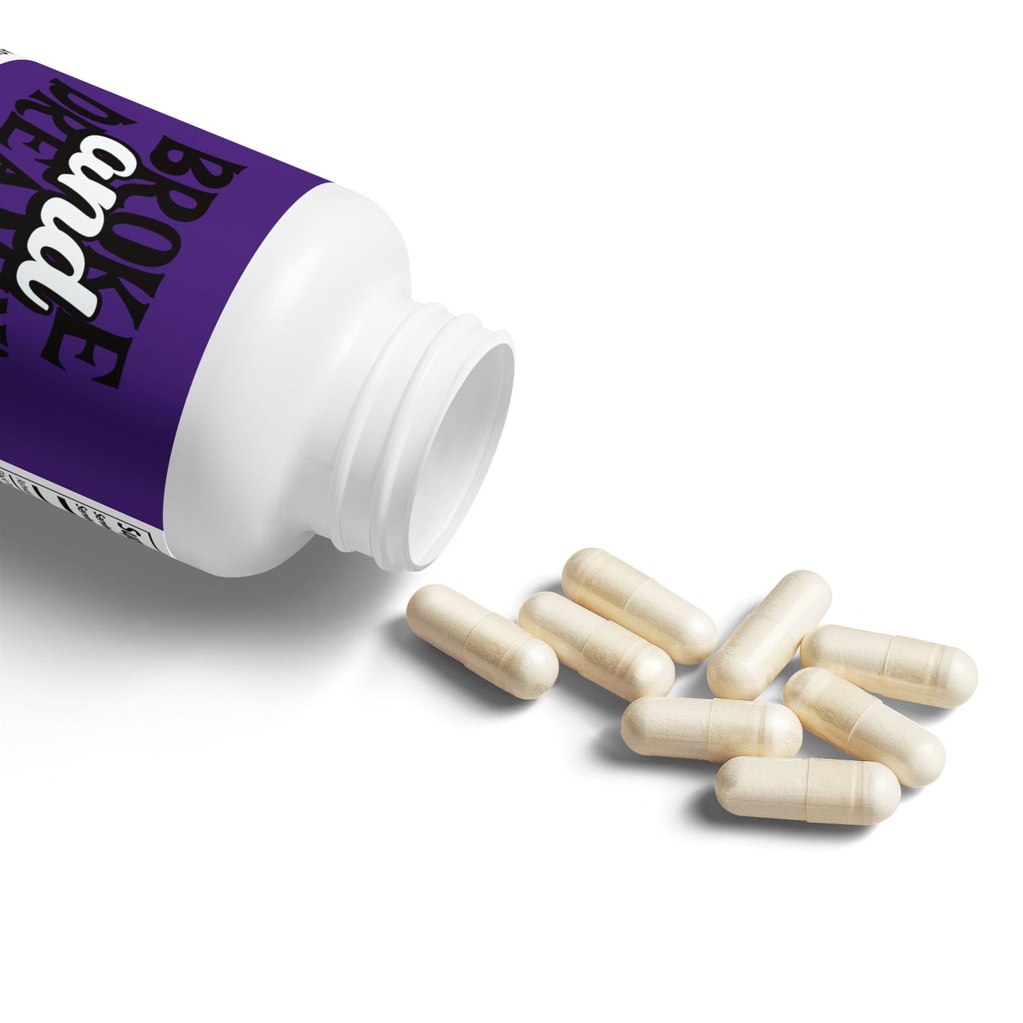 Ashwagandha and Black Pepper Supplement (60 capsules) - Broke & Dreamin' Supplements