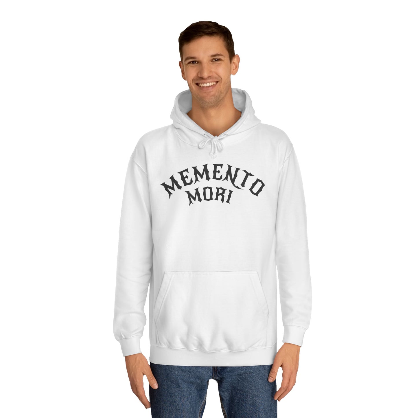 "Memento Mori" Unisex College Hoodie - Broke & Dreamin' Hoodies