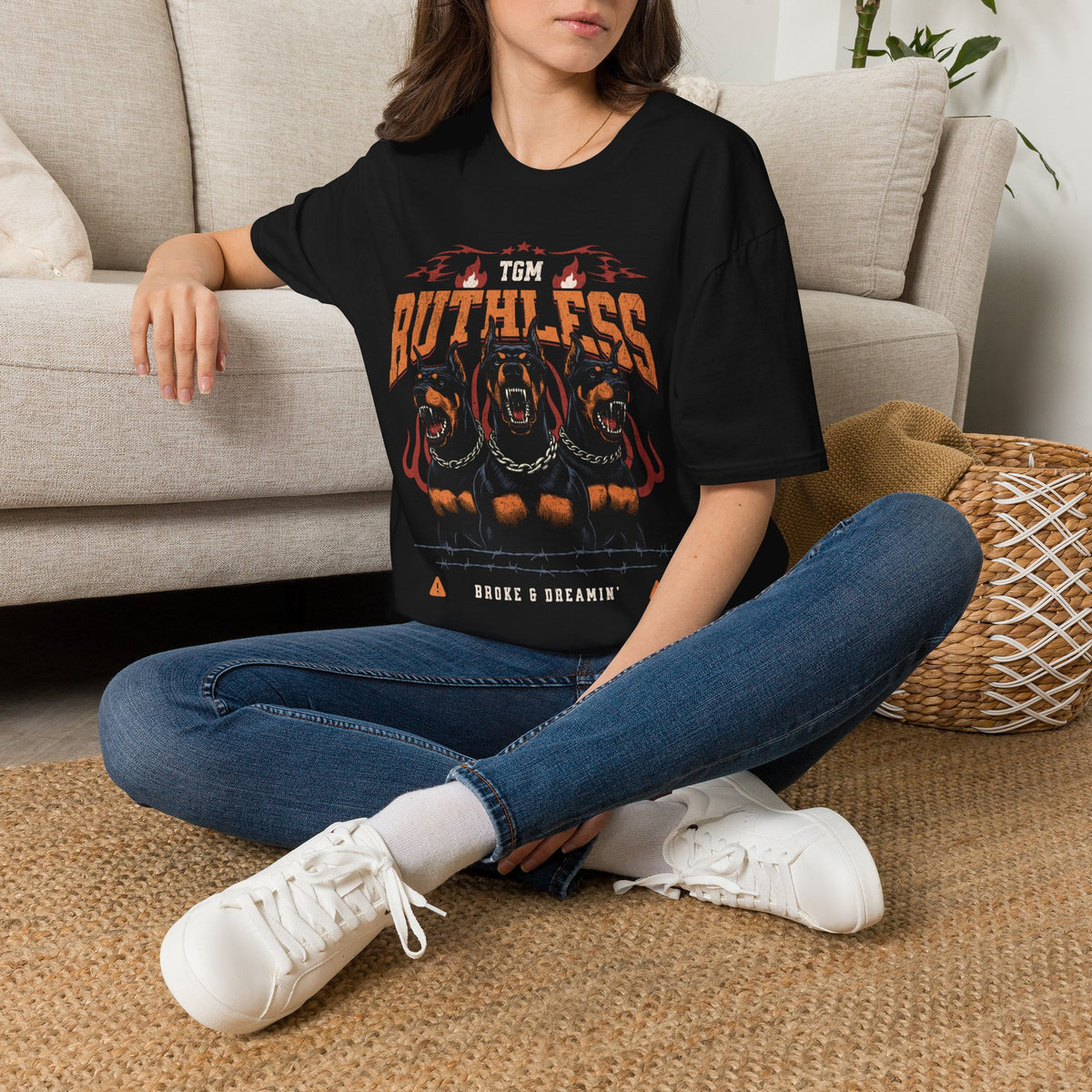 "TGM Ruthless” Unisex T-Shirt - Broke & Dreamin' T-Shirts