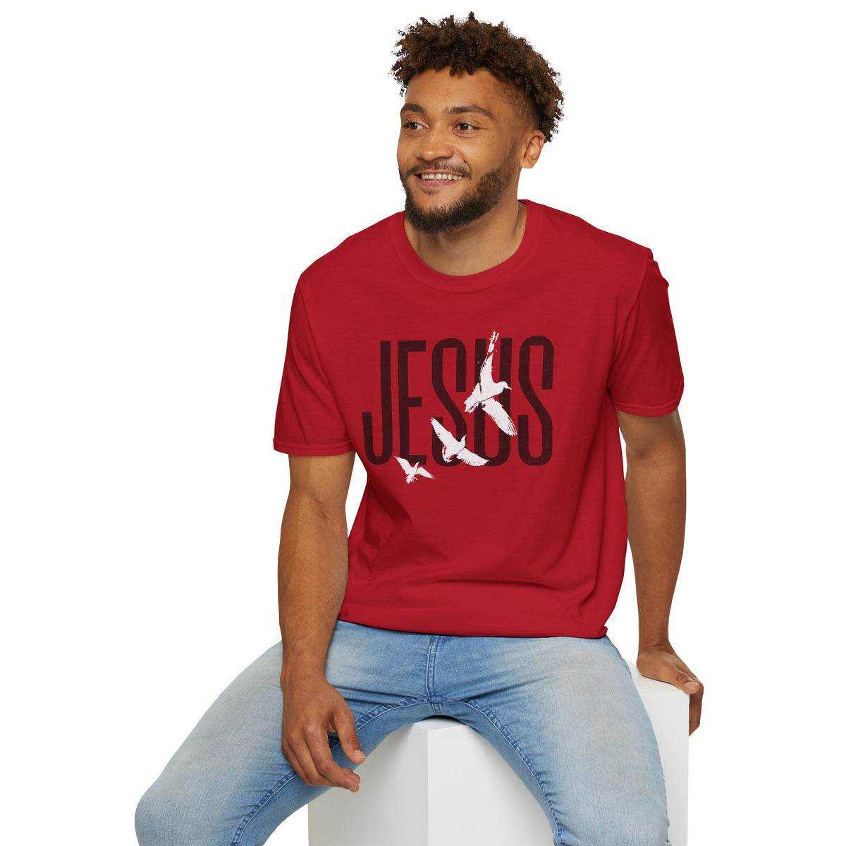 "Jesus Logo” Unisex T-Shirt - Broke & Dreamin' T-Shirts