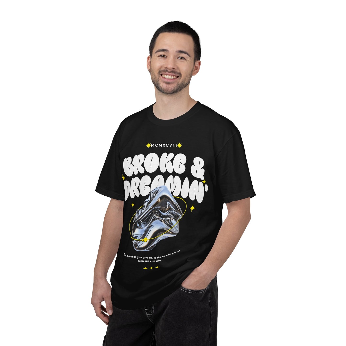 “Chrome” Unisex T-Shirt - Broke & Dreamin' T-Shirts