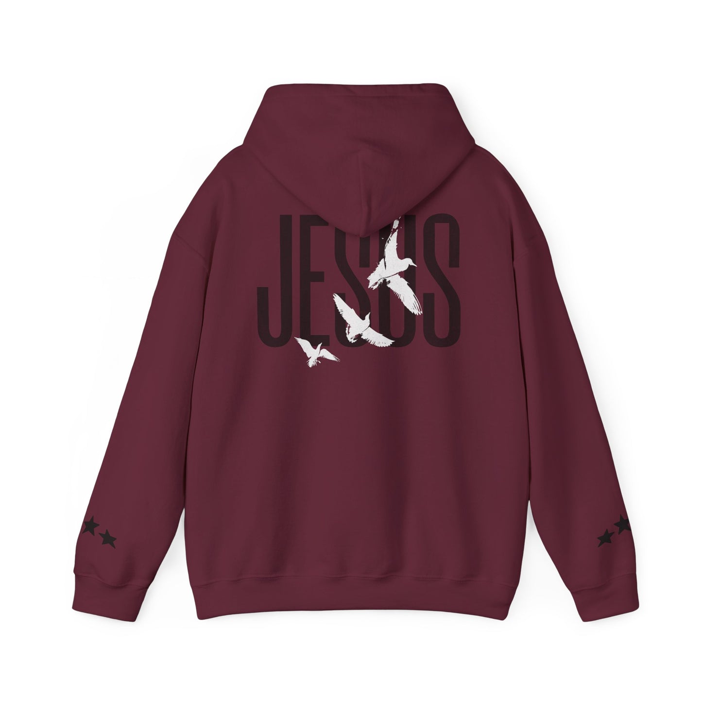 "Jesus x 618AMG" Unisex College Hoodie - Broke & Dreamin' Hoodies