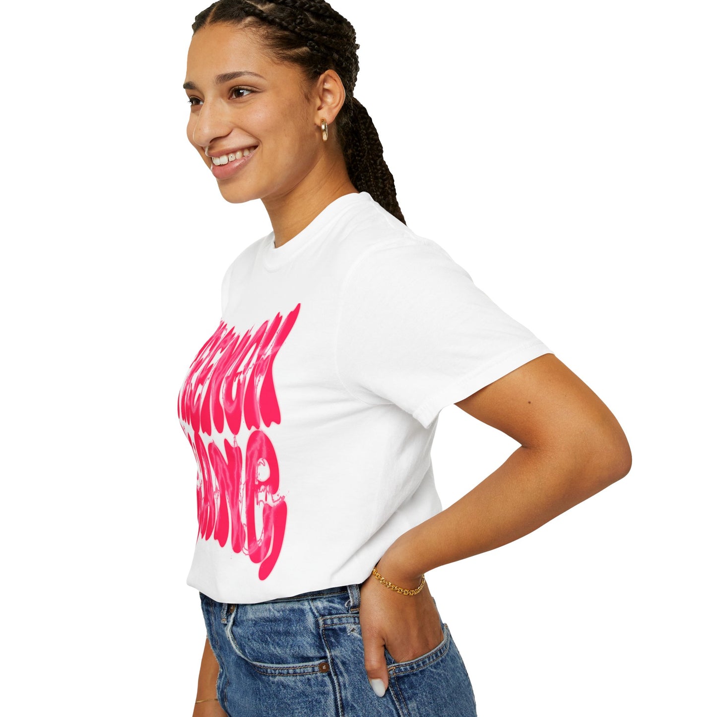 “Trench Gang Pink” Unisex T-Shirt - Broke & Dreamin' T-Shirts