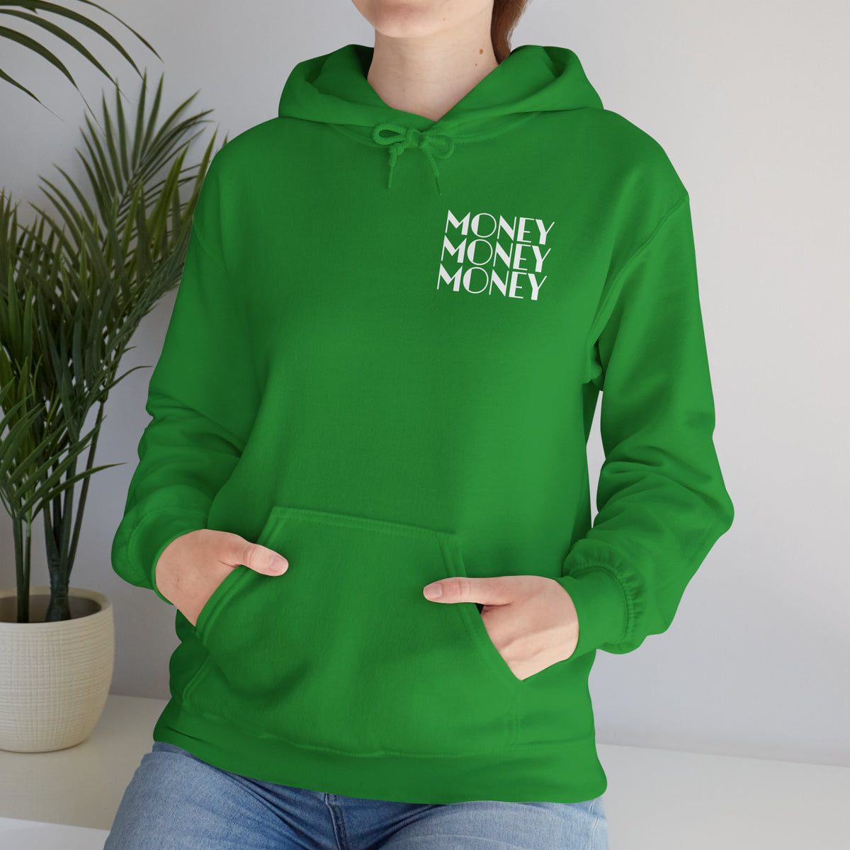 "Money Ain't Everything" Unisex College Hoodie - Broke & Dreamin' Hoodies