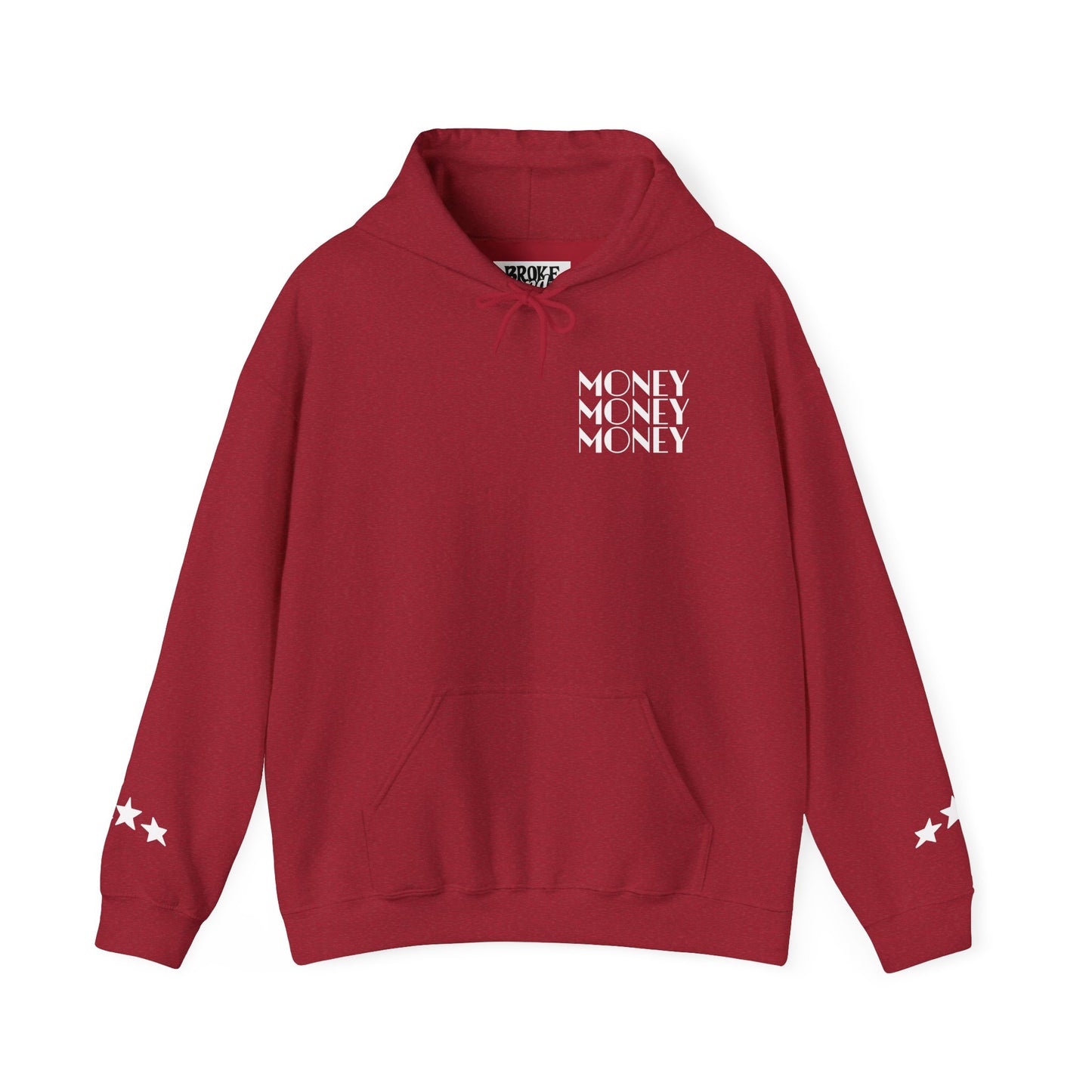 "Money Ain't Everything" Unisex College Hoodie - Broke & Dreamin' Hoodies