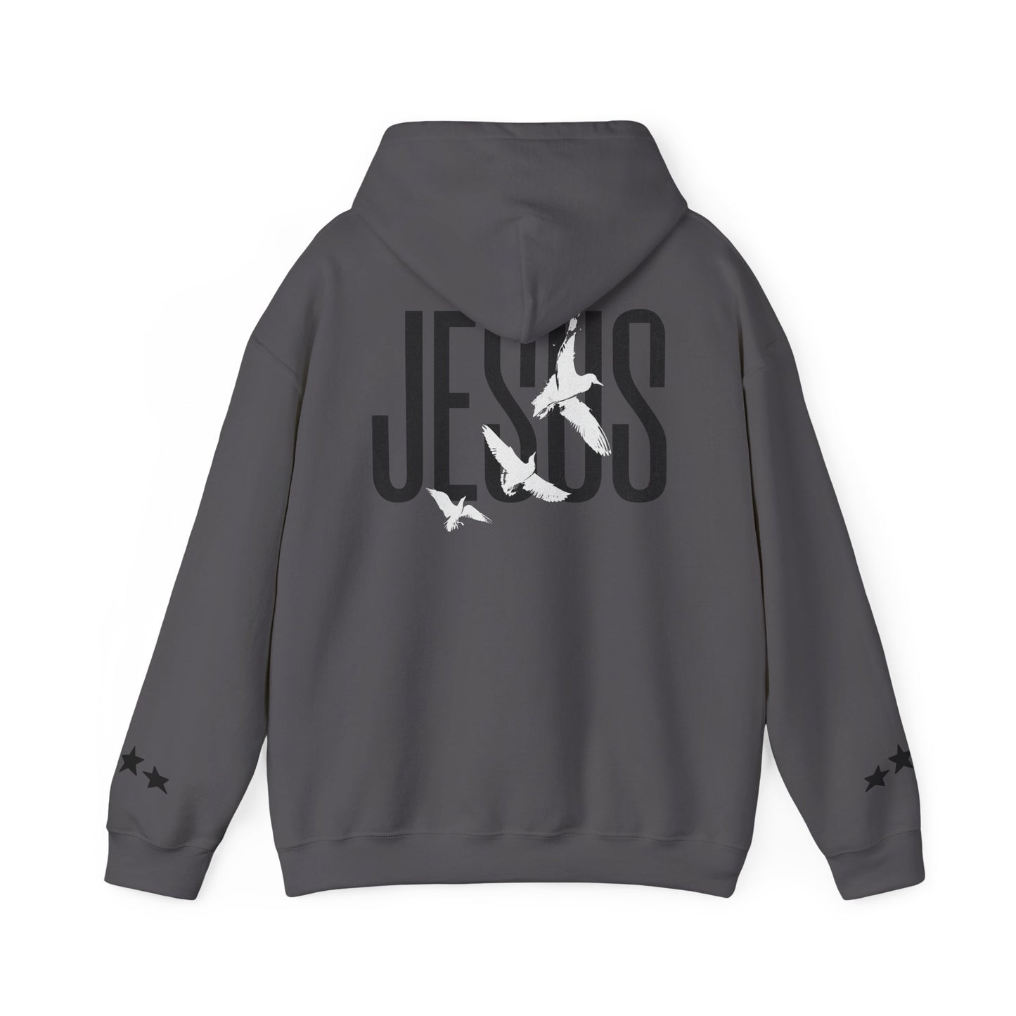 "Jesus x 618AMG" Unisex College Hoodie - Broke & Dreamin' Hoodies