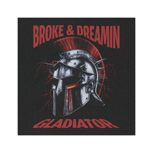 “Gladiator” Car Magnet - Broke & Dreamin' Magnets