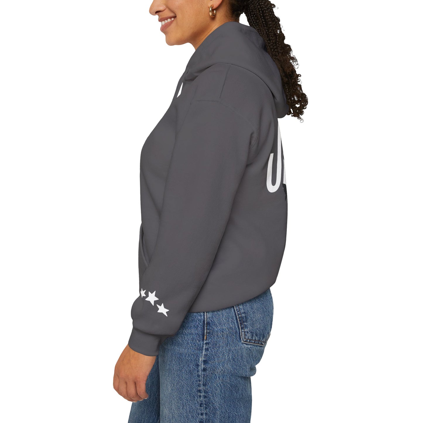 "Jesus x 618AMG" Unisex College Hoodie - Broke & Dreamin' Hoodies