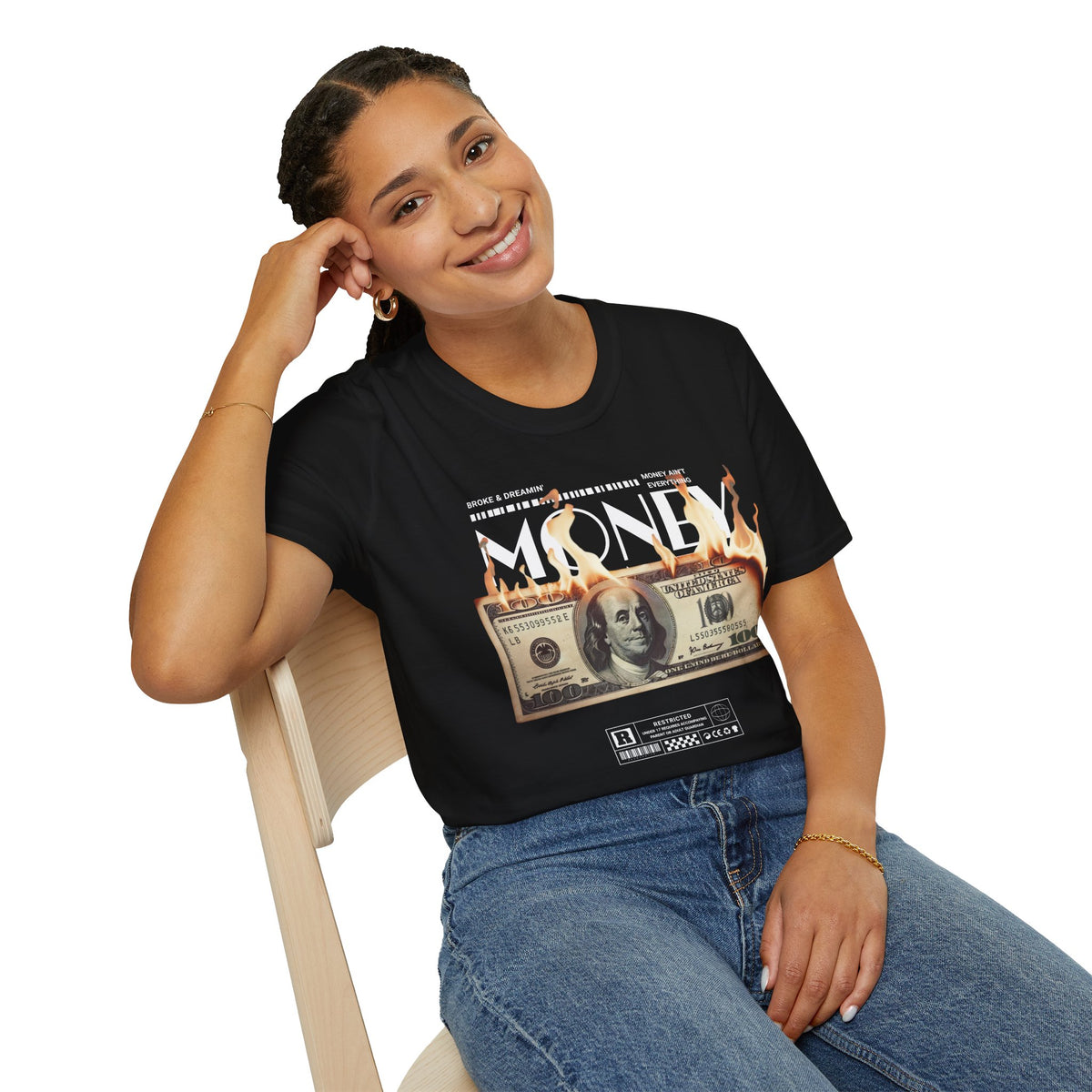 “Money Ain't Everything” Unisex T-Shirt - Broke & Dreamin' T-Shirts