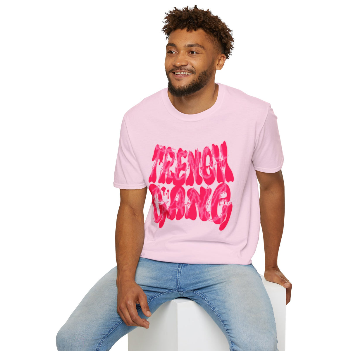 “Trench Gang Pink” Unisex T-Shirt - Broke & Dreamin' T-Shirts