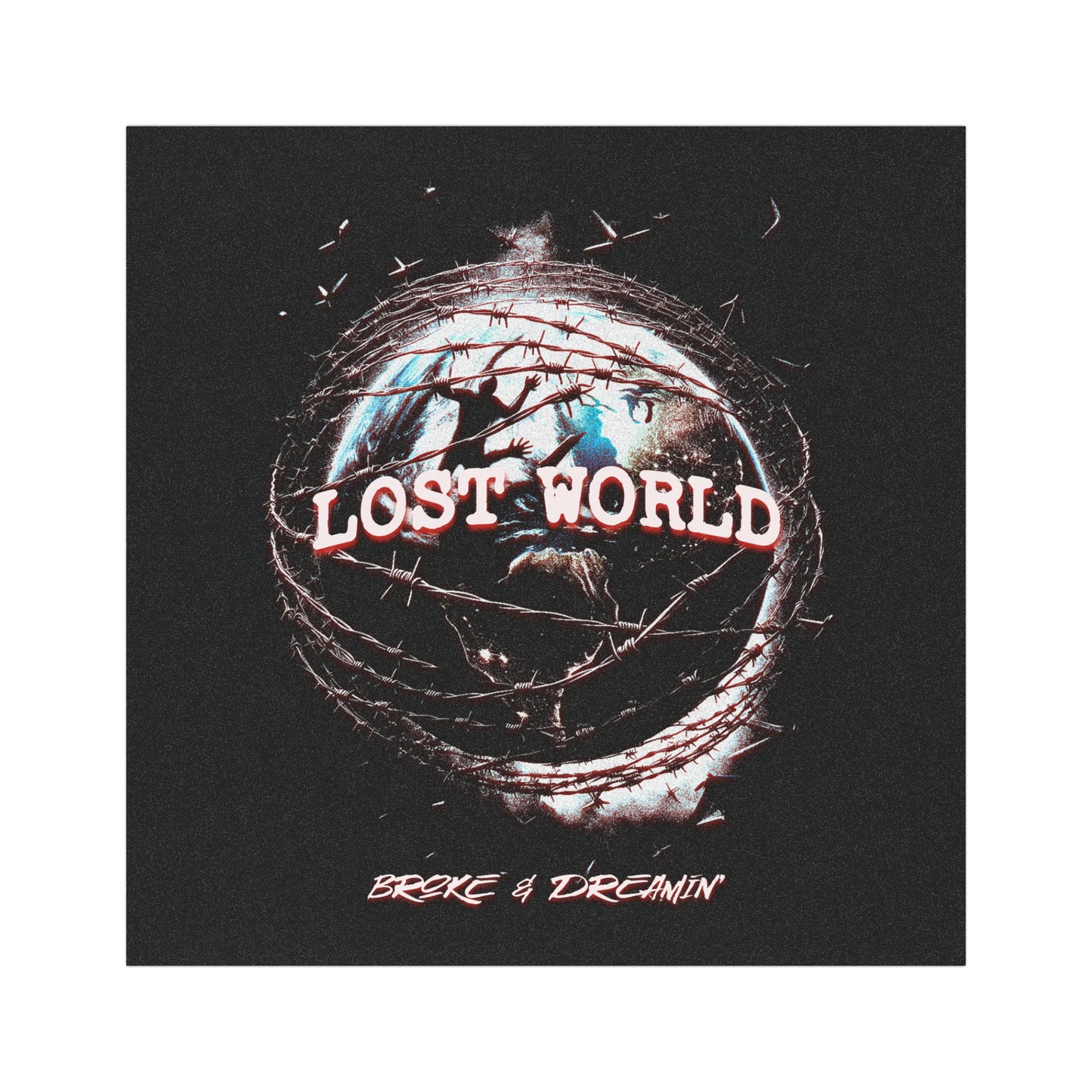 "Lost World” Car Magnet - Broke & Dreamin' Magnets