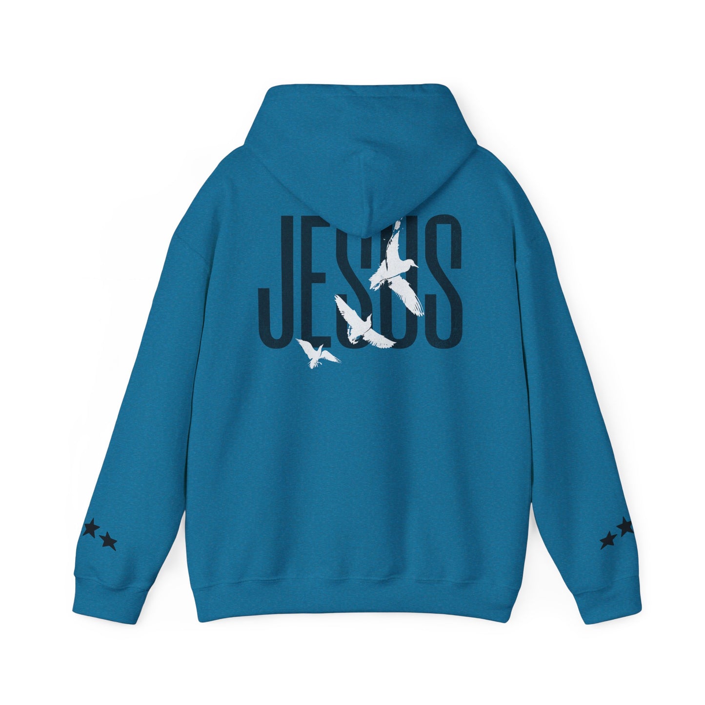 "Jesus x 618AMG" Unisex College Hoodie - Broke & Dreamin' Hoodies