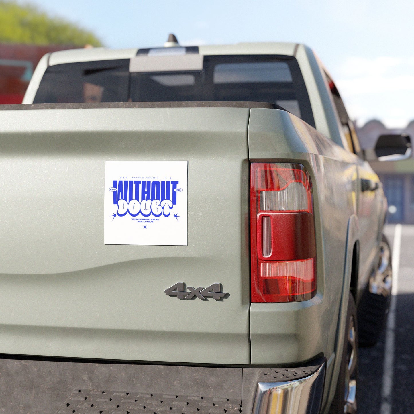 "Dream” Car Magnet - Broke & Dreamin' Magnets