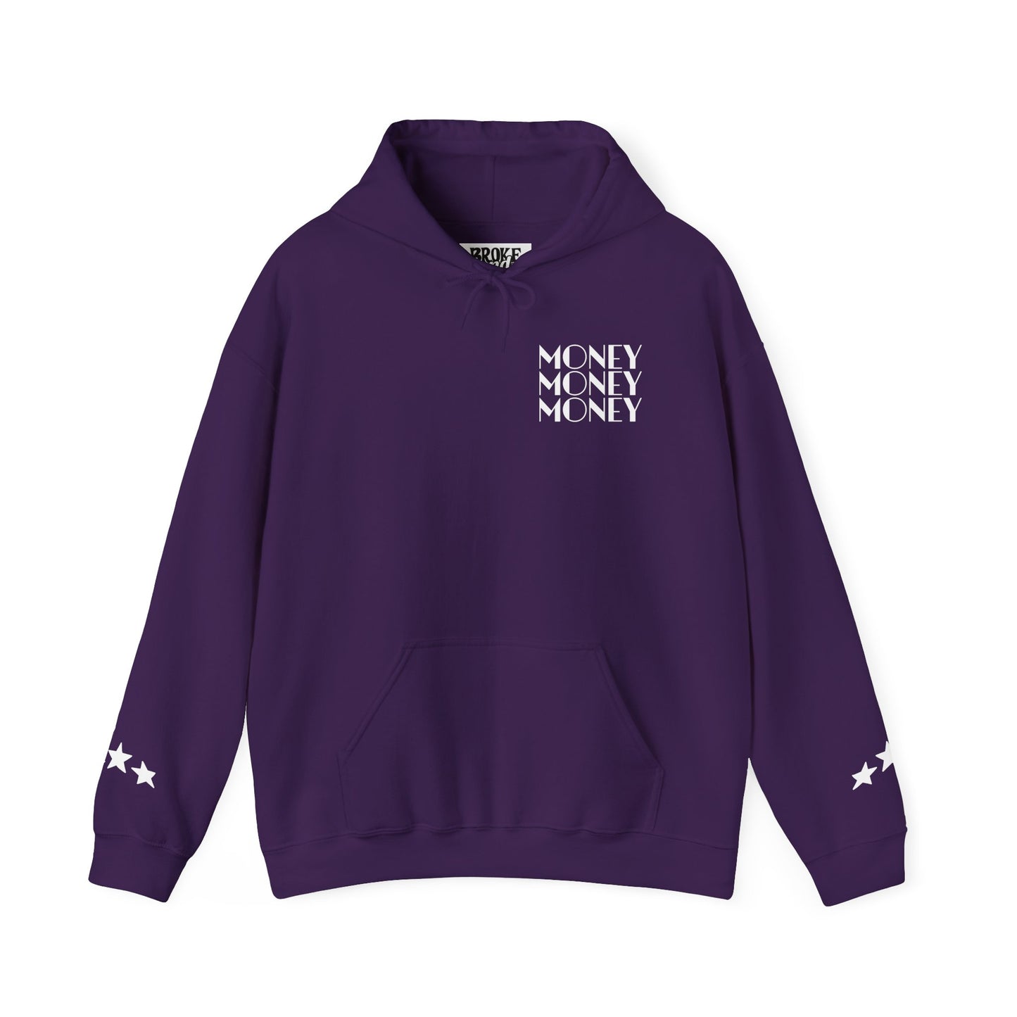 "Money Ain't Everything" Unisex College Hoodie - Broke & Dreamin' Hoodies