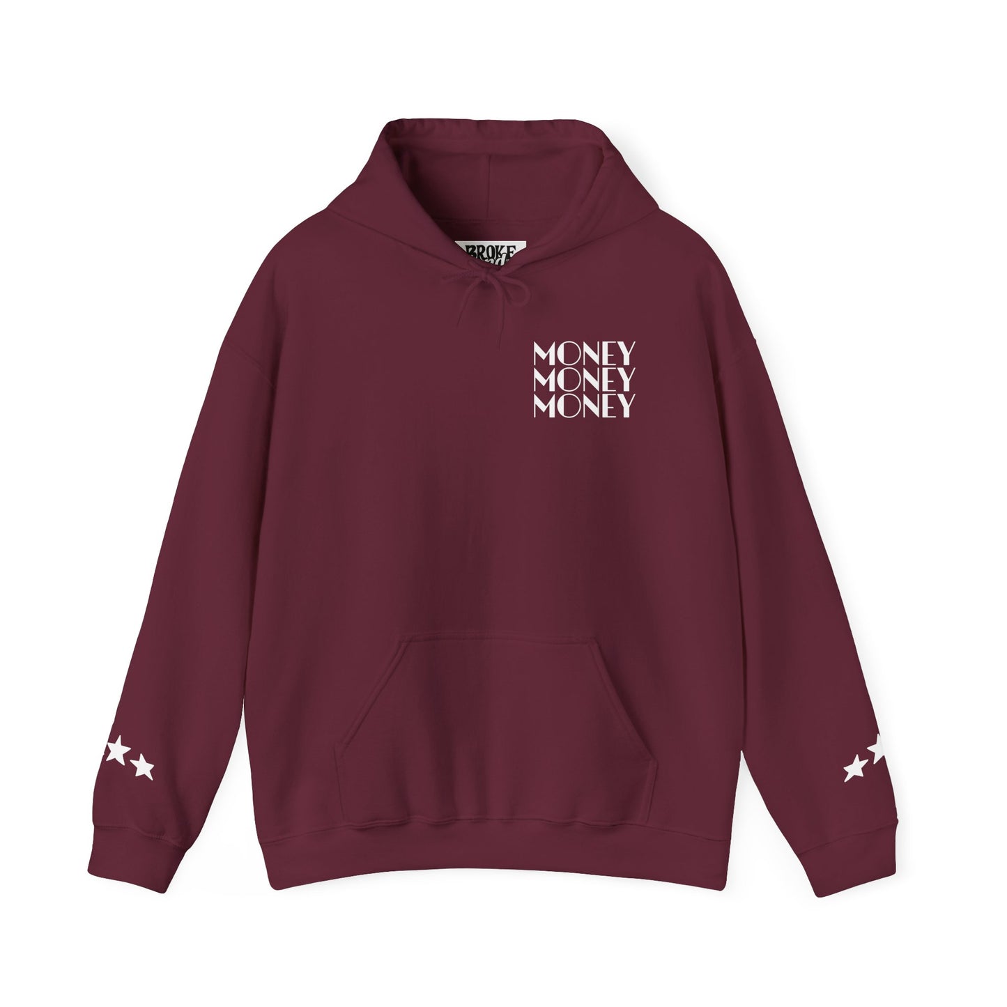 "Money Ain't Everything" Unisex College Hoodie - Broke & Dreamin' Hoodies