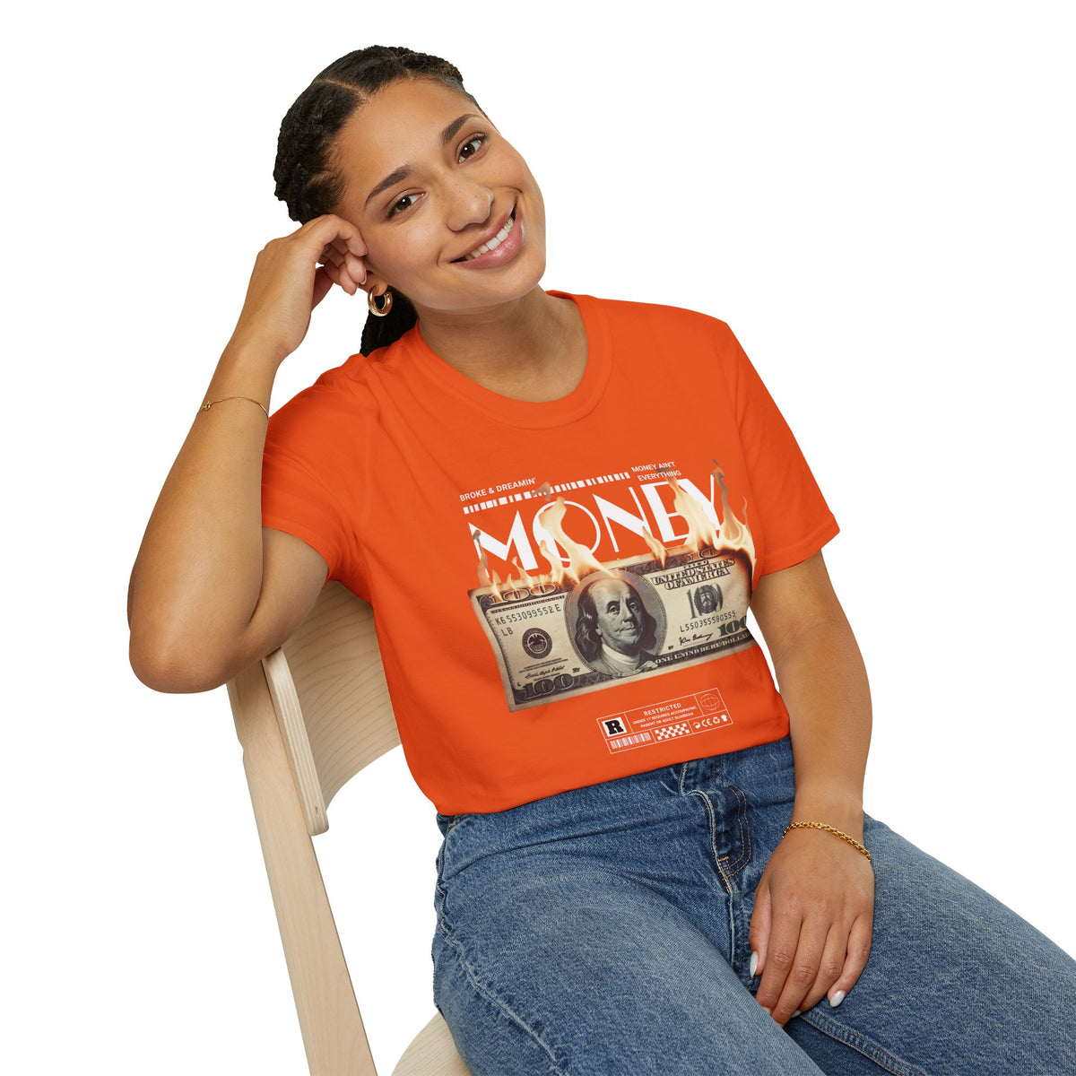 “Money Ain't Everything” Unisex T-Shirt - Broke & Dreamin' T-Shirts