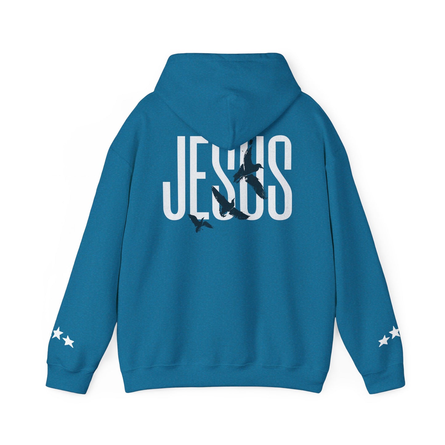 "Jesus x 618AMG" Unisex College Hoodie - Broke & Dreamin' Hoodies