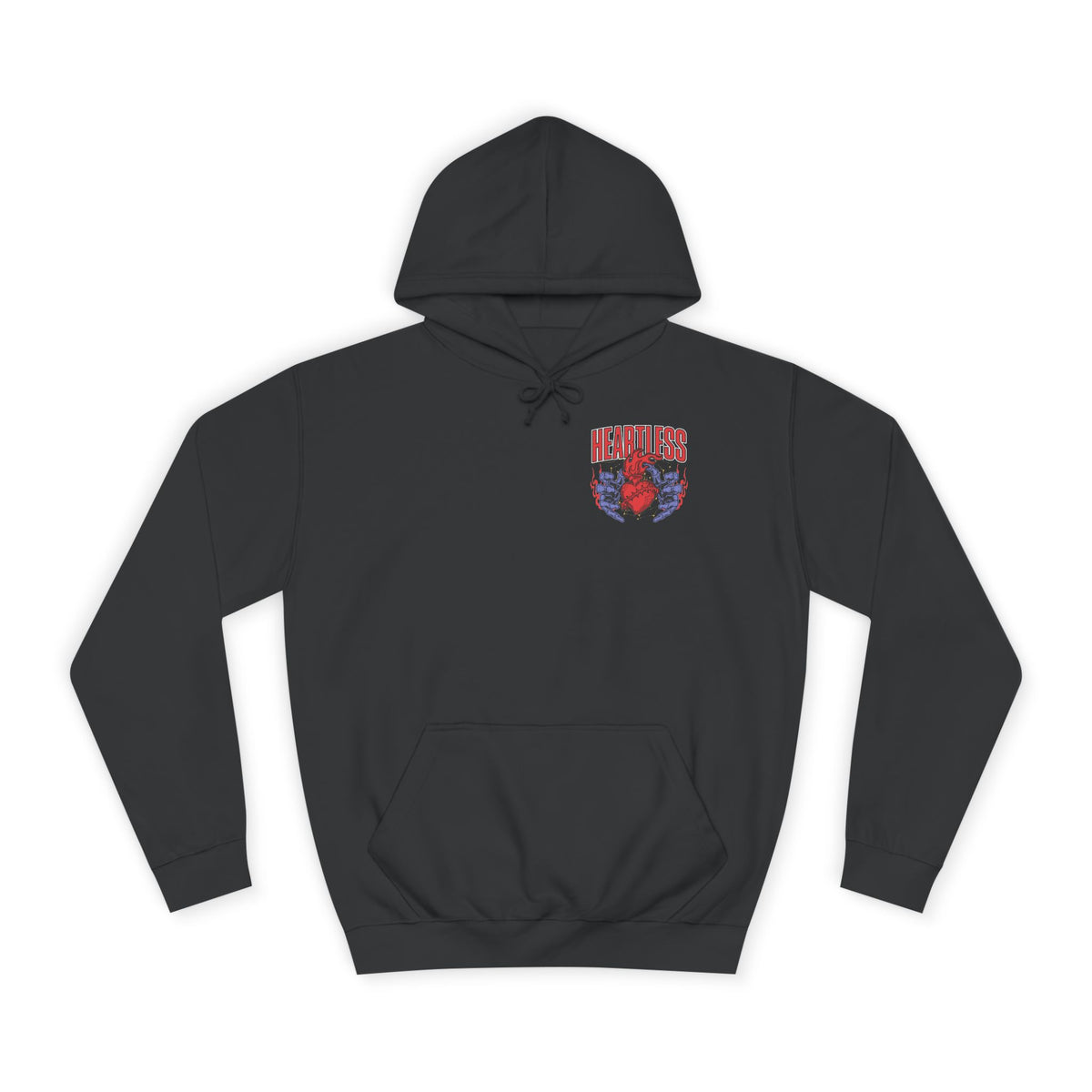 "Heartless" Unisex College Hoodie - Broke & Dreamin' Hoodies