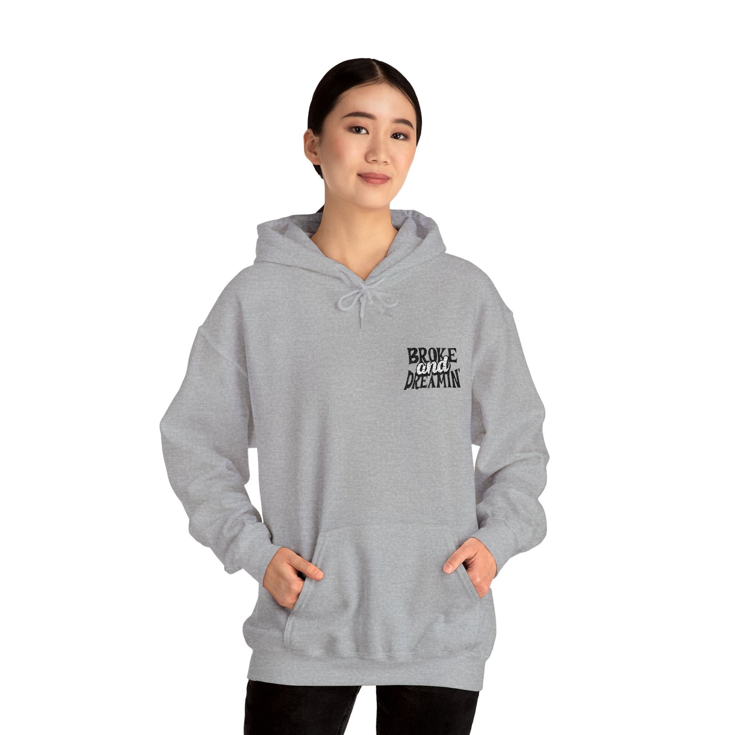 "Broke & Dreaming Logo" Unisex Hoodie - Broke & Dreamin' Hoodies