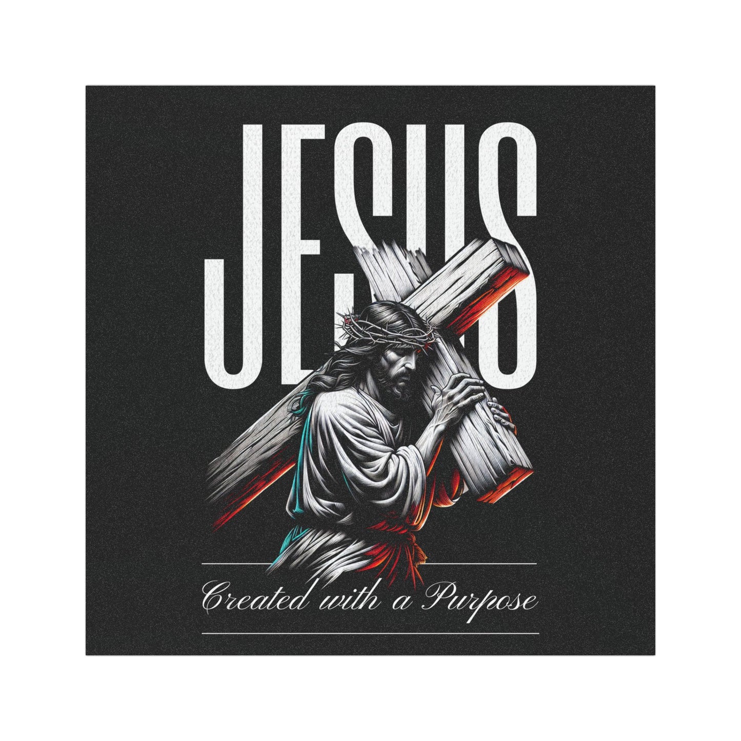 "Created With Purpose” Car Magnet - Broke & Dreamin' Magnets