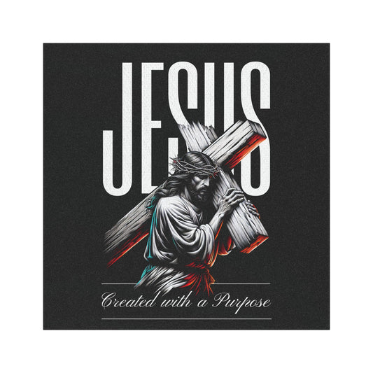 "Created With Purpose” Car Magnet - Broke & Dreamin' Magnets