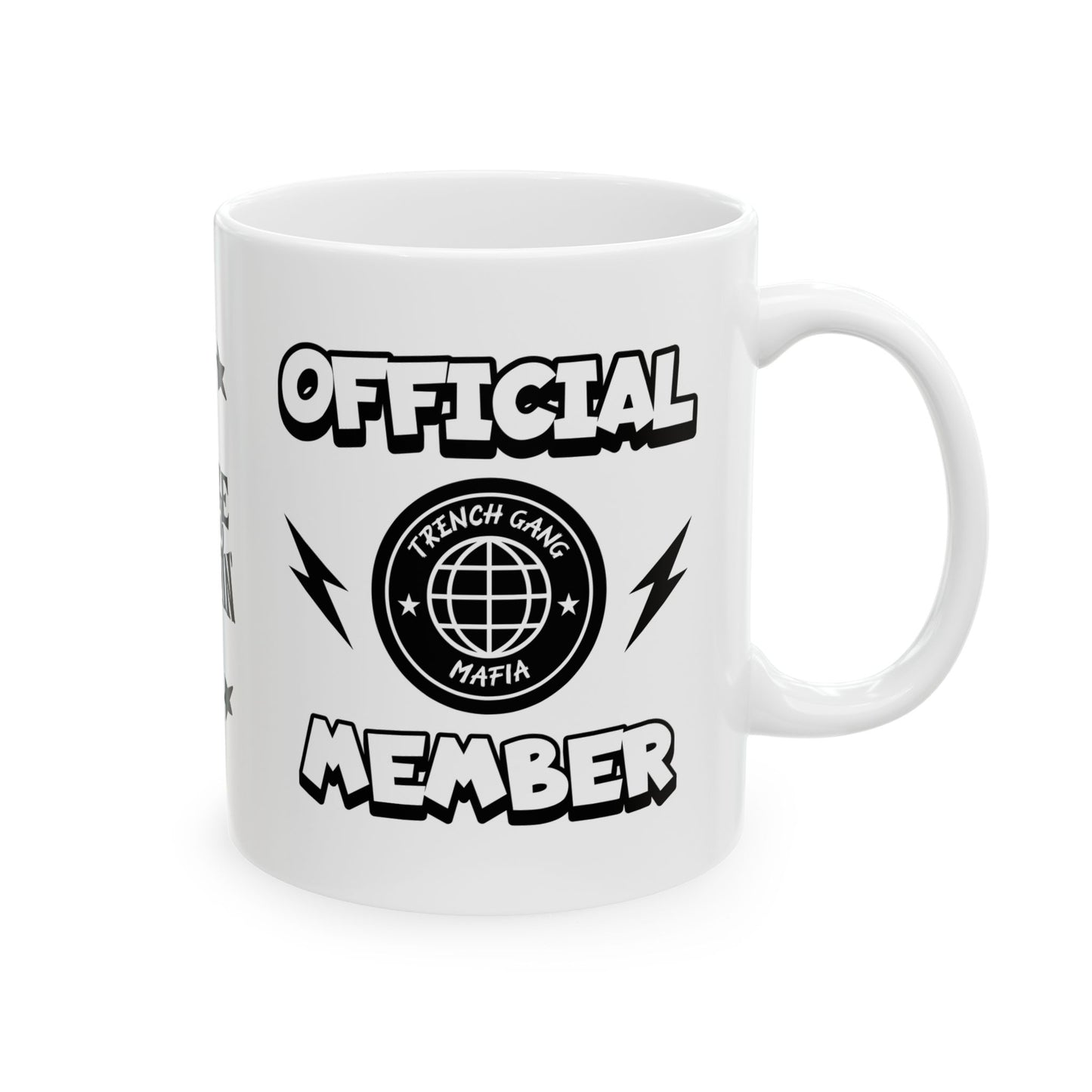 "TGM Official Member” Ceramic Coffee Mug - Broke & Dreamin' Coffee Mugs