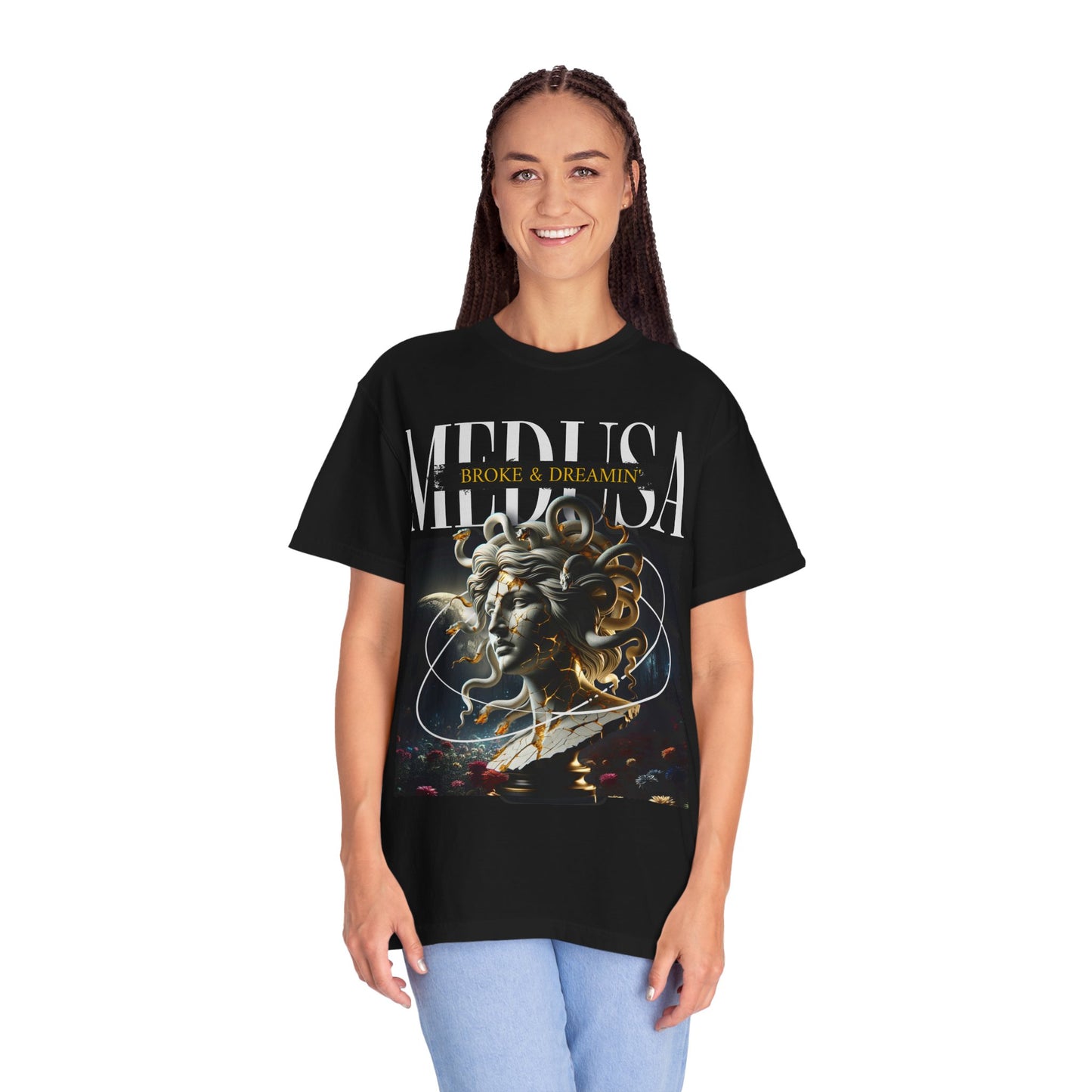 “Medusa” Unisex T-Shirt - Broke & Dreamin' T-Shirts