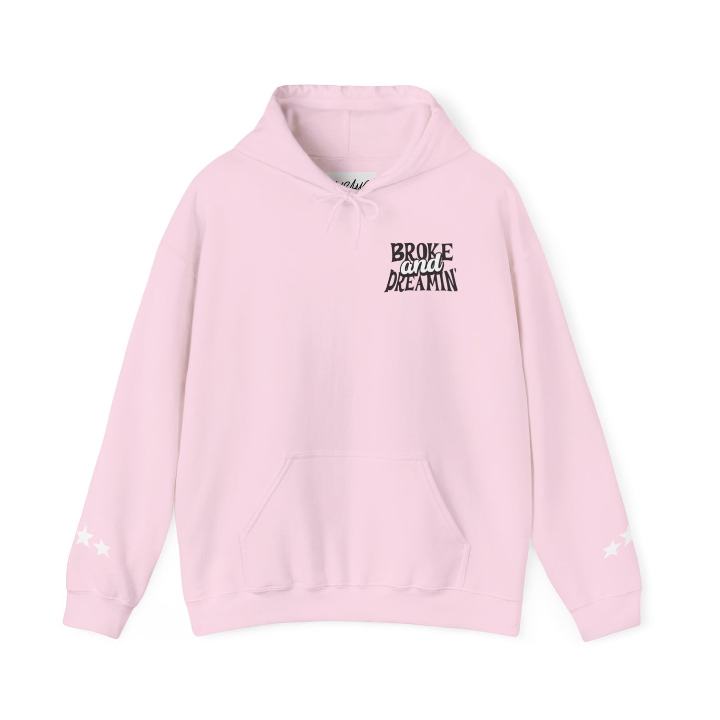 "Jesus x 618AMG" Unisex College Hoodie - Broke & Dreamin' Hoodies