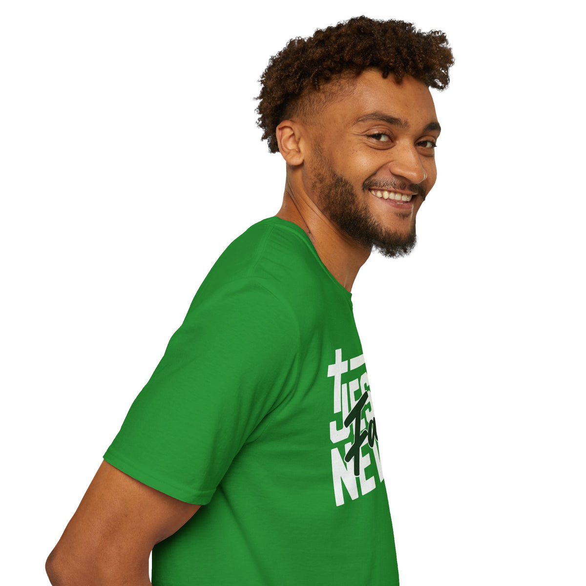 "Jesus Never Fails” Unisex T-Shirt - Broke & Dreamin' T-Shirts