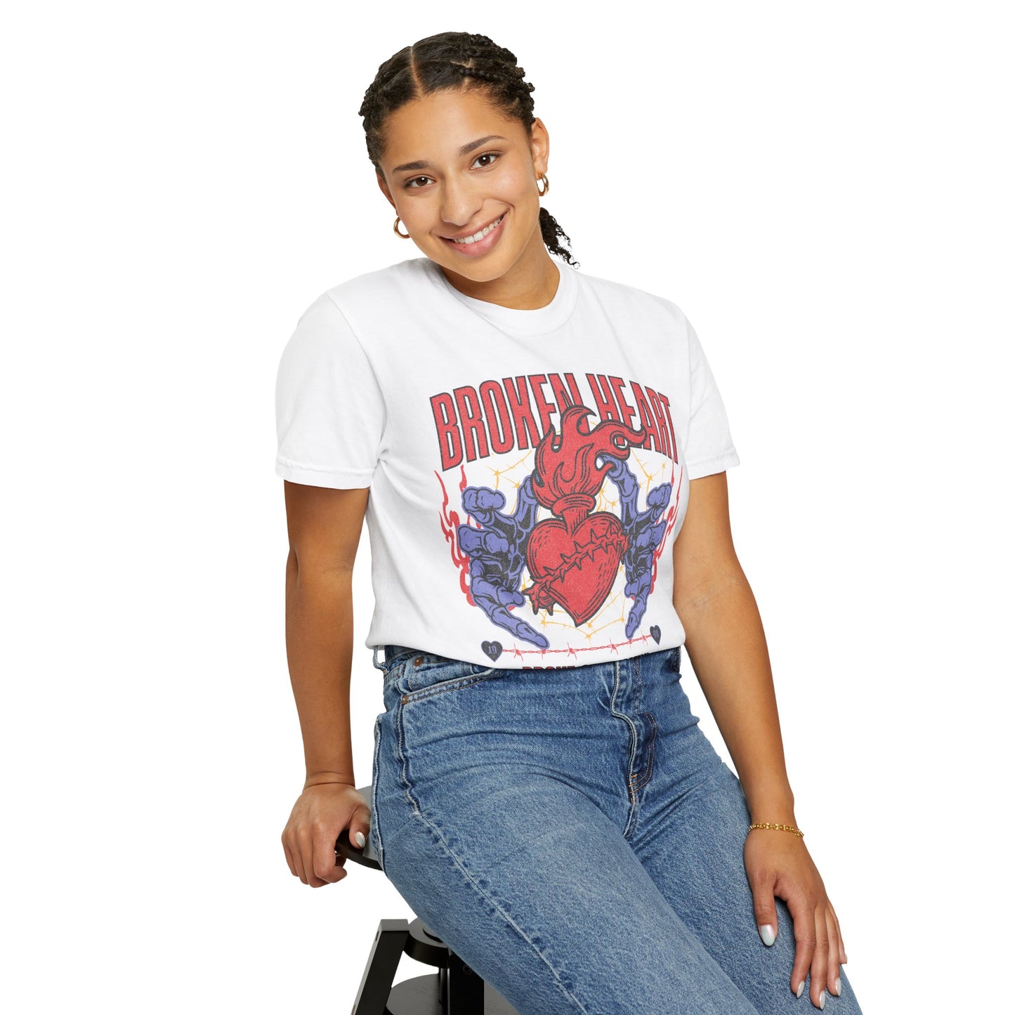 “Broken Heart” Unisex T-Shirt - Broke & Dreamin' T-Shirts