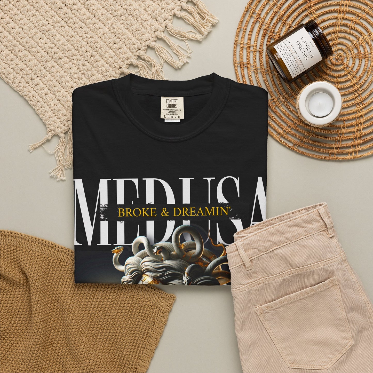 “Medusa” Unisex T-Shirt - Broke & Dreamin' T-Shirts