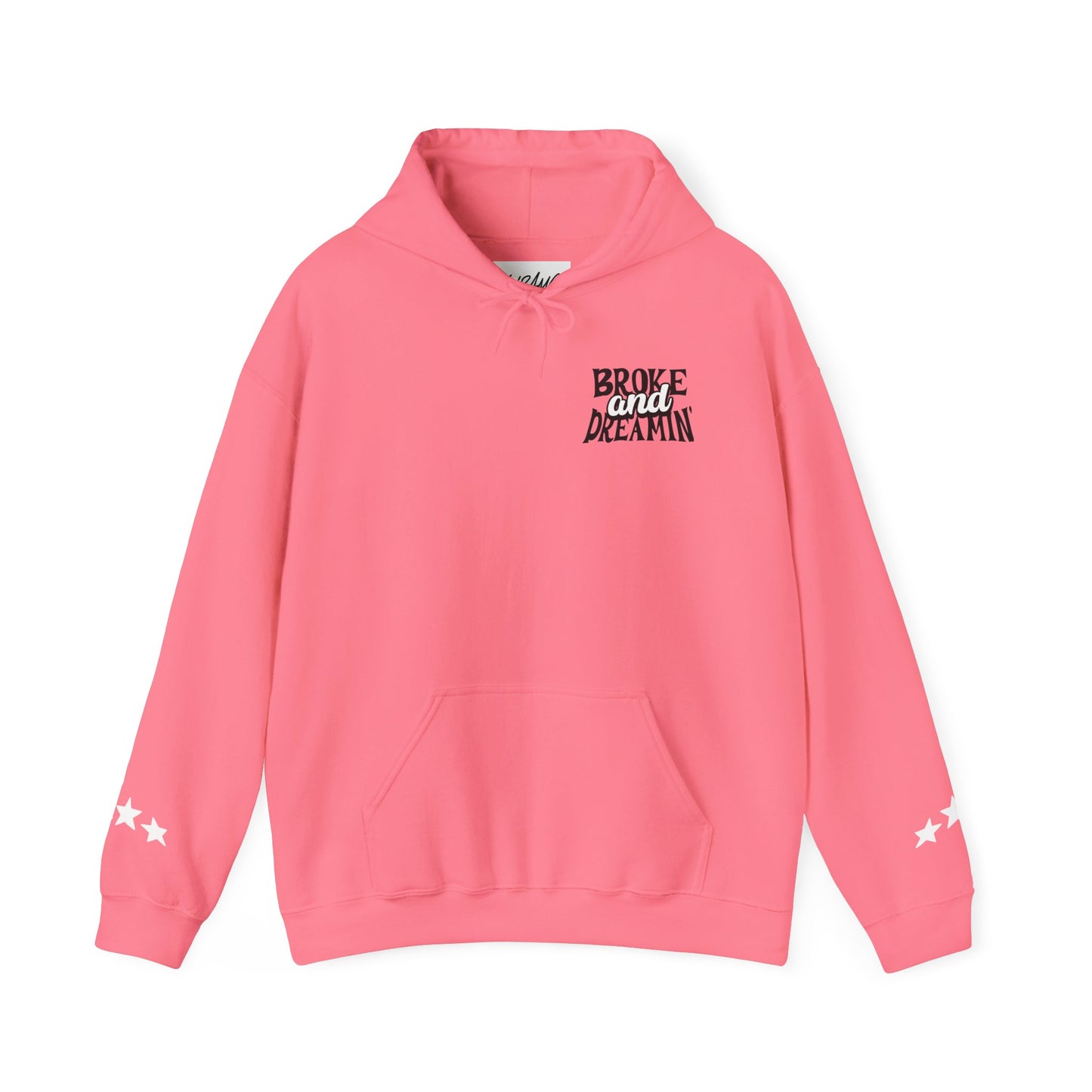 "Jesus x 618AMG" Unisex College Hoodie - Broke & Dreamin' Hoodies