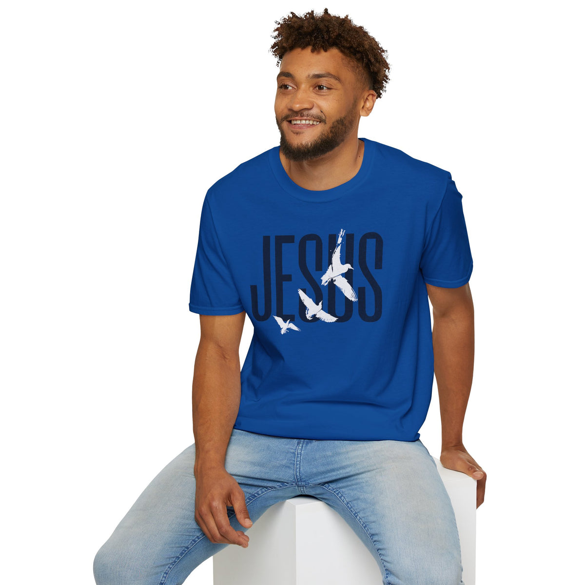 "Jesus Logo” Unisex T-Shirt - Broke & Dreamin' T-Shirts