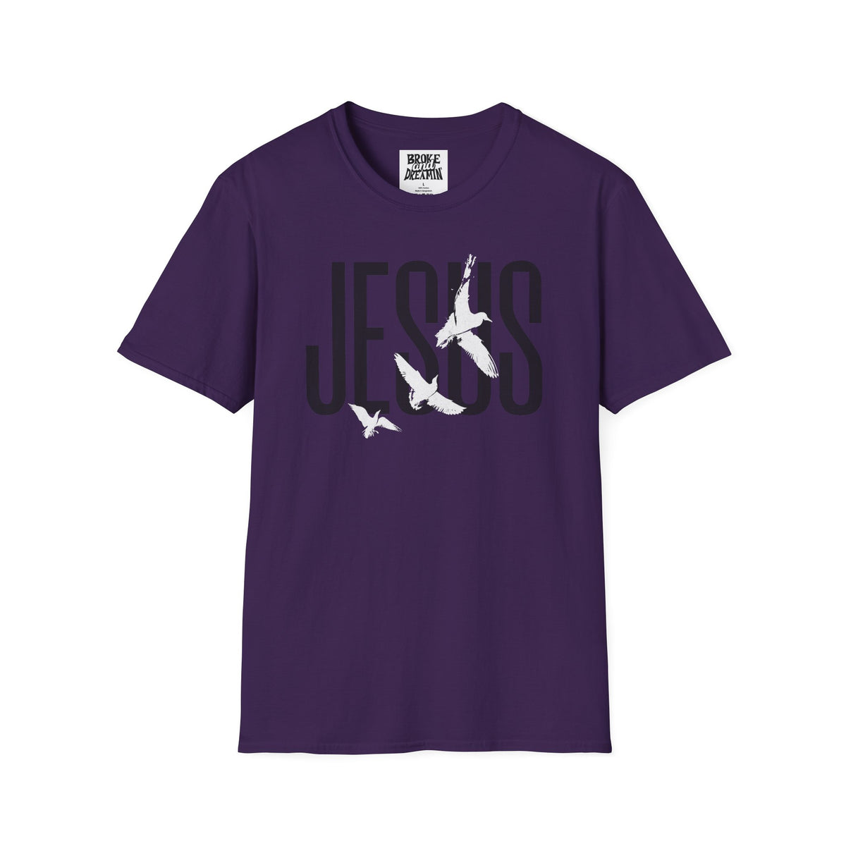 "Jesus Logo” Unisex T-Shirt - Broke & Dreamin' T-Shirts