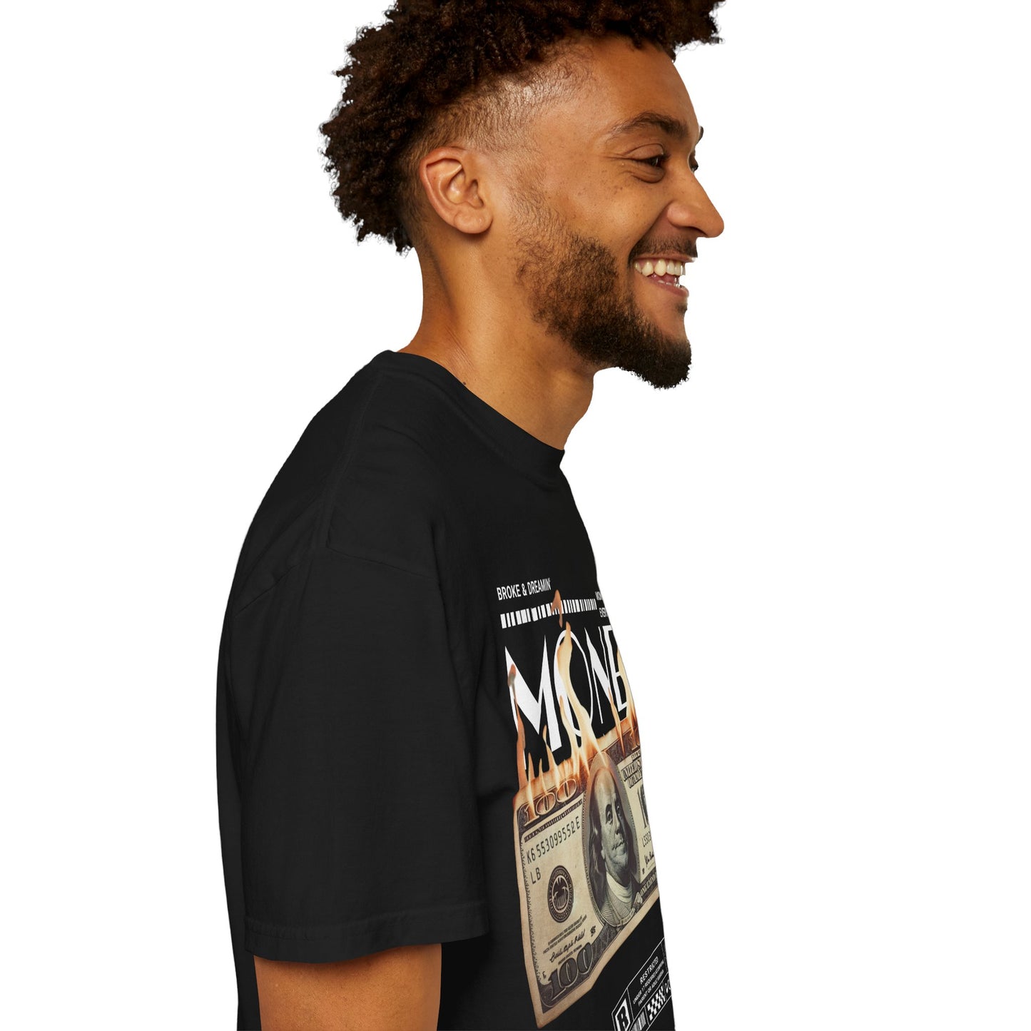 “Money” Unisex T-Shirt - Broke & Dreamin' T-Shirts