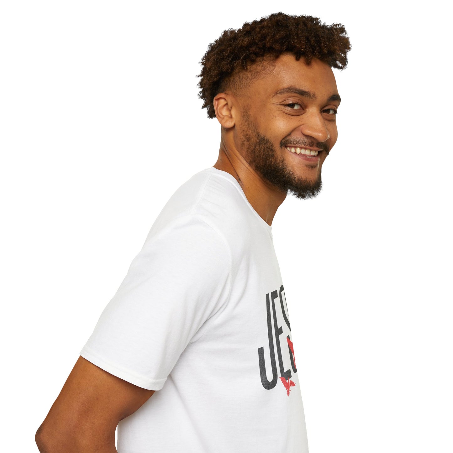 "Jesus Red Logo” Unisex T-Shirt - Broke & Dreamin' T-Shirts